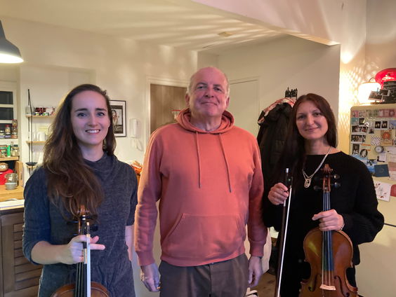 Instrumenten voor gevluchte Oekraïense musici: altvioliste Natalia