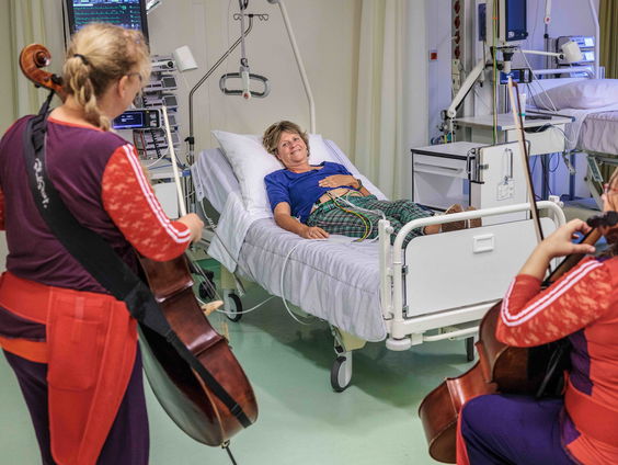 Stichting Muziek aan Bed bestaat 12,5 jaar