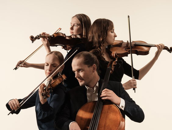 Dudok Kwartet presenteert nieuwe cd in de studio