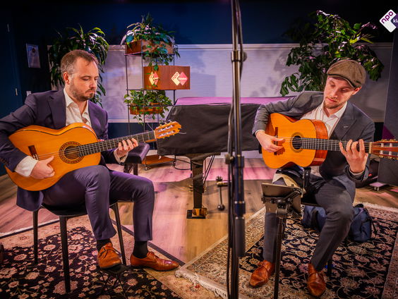 Live bij Dieuwertje: Bachs Goldbergvariaties op gitaar