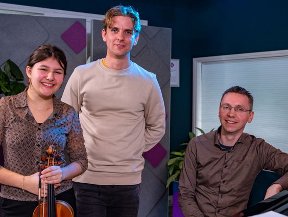 Live bij Dieuwertje: Componist Chiel Nugter met zijn nieuwe album 'Masquerade'