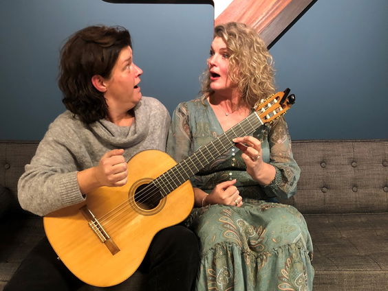 Live bij Dieuwertje: Duo La Serena