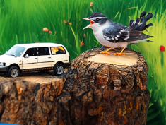 Zomergeluid: Oude Volvo