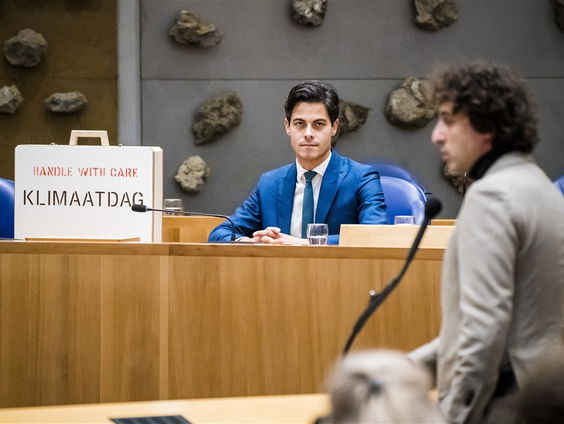 Klimaatminister Jetten presenteert de klimaatnota