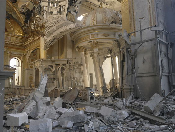 Cultuurschatten Odessa onder vuur