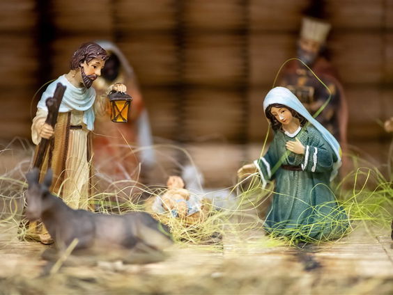 Wilfred Kemp leest het traditionele kerstverhaal voor