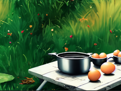 Zomergeluid: Eitjes in de pan