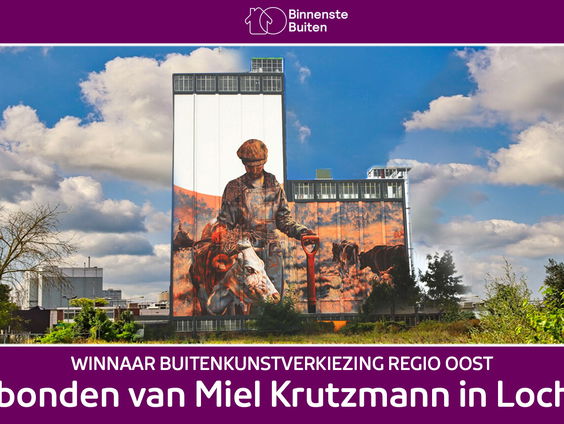 'Verbonden' van Miel Krutzmann wint in de regio Oost van de Buitenkunstverkiezing 2022