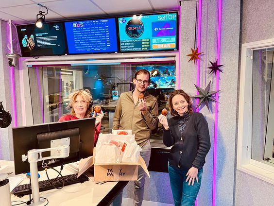 Nederland slaat massaal oliebollen in