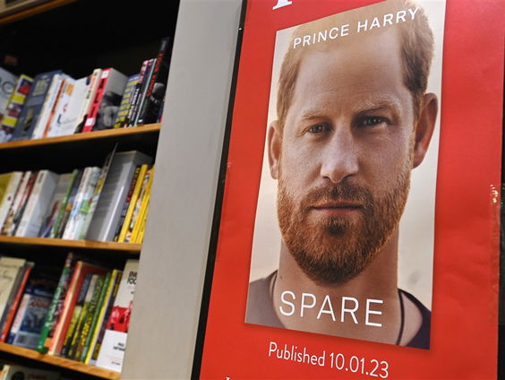 Britse Prins Harry brengt autobiografie uit
