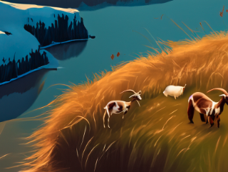 Decembergeluiden: Etende geiten