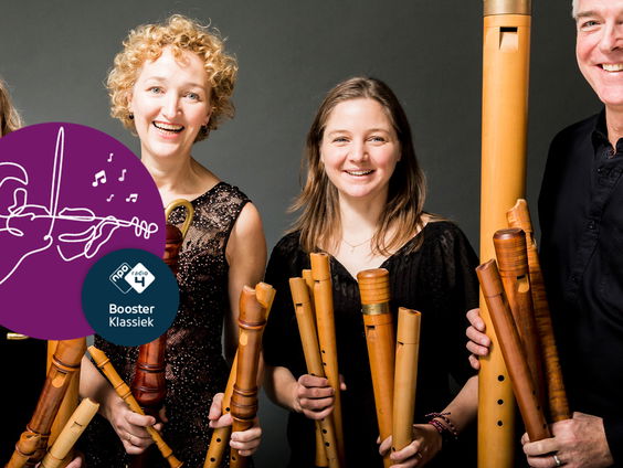 Booster Klassiek op NPO Radio 4: Blokfluitkwartet BRISK