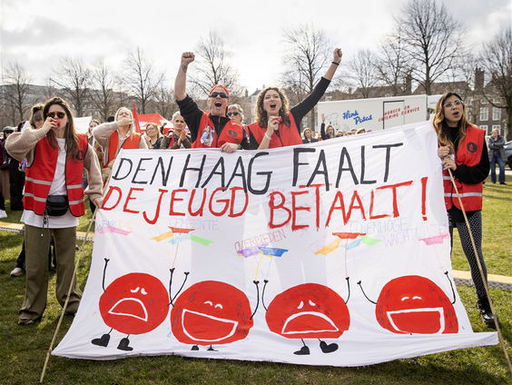 Jeugdbescherming voert opnieuw actie