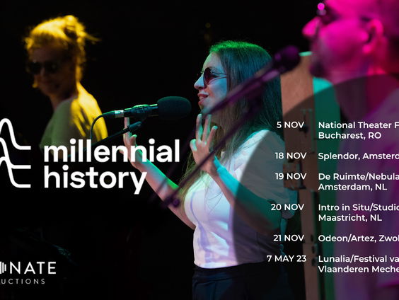 Harpist Andrea Voets over docu-concert 'Millennial History'