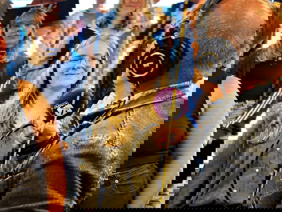 Student Megan van Uffelen stemt op Händel