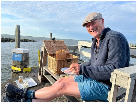 Lex Bohlmeijer maakt zijn vier jaargetijden van Passaggio vanaf de fiets