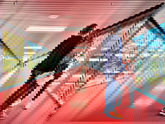 Student Xaveria Vossen stemt op Mahler