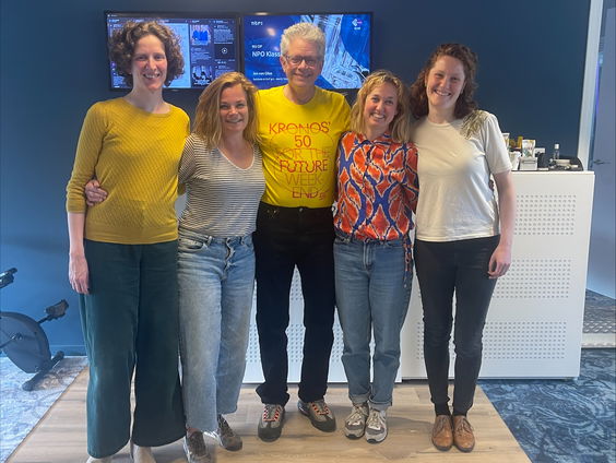 Oprichter van het Kronos Quartet David Harrington te gast