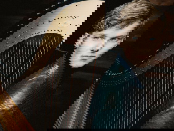 Live: harpist Joost Willemze speelt oude en nieuwe muziek