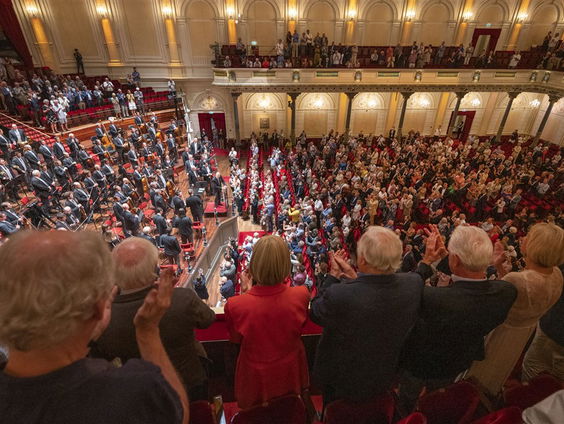 Het Concertgebouw Amsterdam houdt een benefietconcert voor Oekraïne