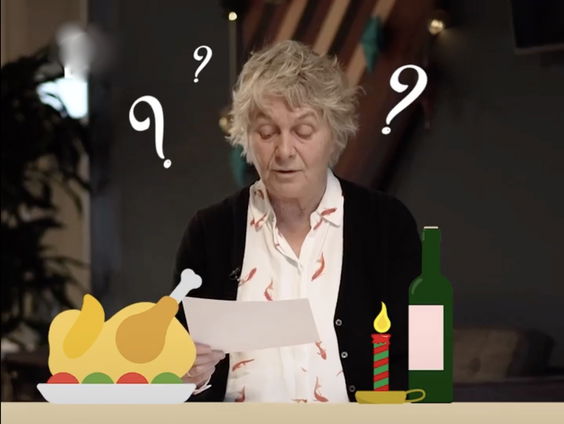 Kerstkwesties: Vegetarisch zusje