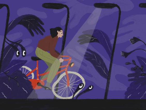 De dromenvanger, nr. 66: "Fiets in buitenwijk"