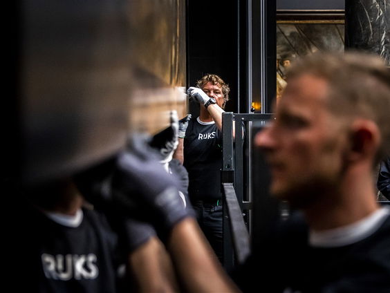 Spannend moment in restauratie De Nachtwacht