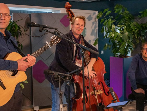 Ernst de Corte trio te gast in Maatwerk