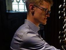 Student Jaap de Kok bereidt zich voor op examen