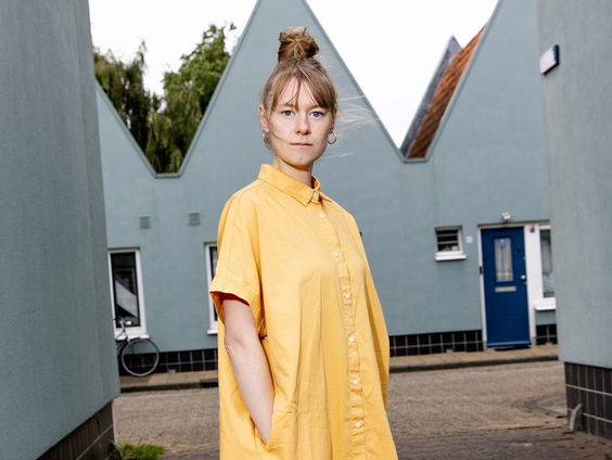 De debutant: Corinne Heyrman