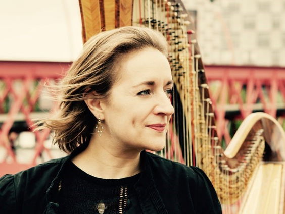 18.15 bij Dieuwertje: harpist Miriam Overlach