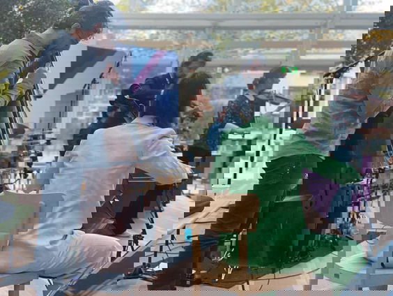 Livemuziek tijdens de 4000e Ochtend van 4: Fuse - Duke Ellington - Braggin' on strings (arr. Braggin' on brass)