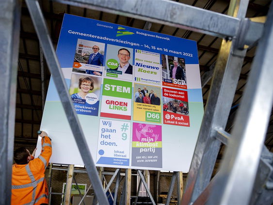 Gemeenteraadsverkiezingen dreigen onder te sneeuwen door oorlog Oekraïne
