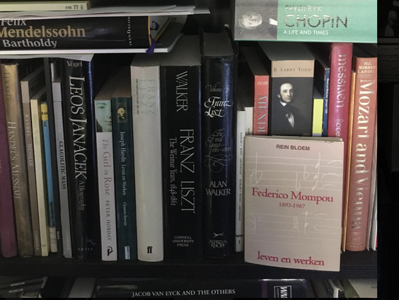 Gedicht: Federico Mompou, door Rein Bloem