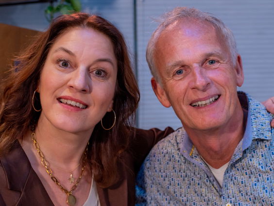 Zangeres Fay Claassen en pianist Cor Bakker