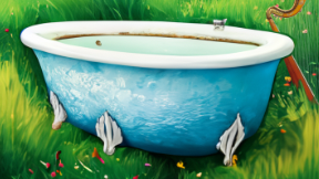 Zomergeluid: Leeglopend Bad