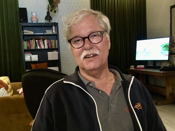 Piet, held met een hersenbloeding