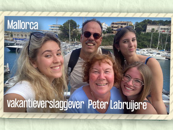 VakantieVerslaggever Peter Labruijere op Mallorca
