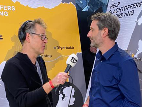 Nationale Actiedag voor de slachtoffers Turkije en Syrië van start