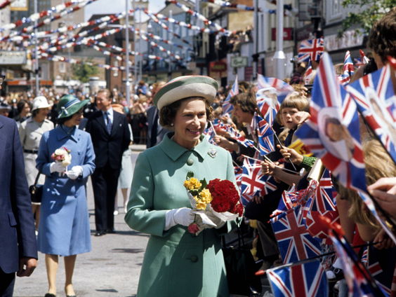 Peter Brusse over Queen Elizabeth