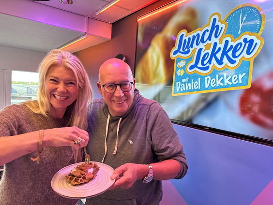 Koken met Sandra: Zoete Aardappelspeculaaswafel met Kweepeer