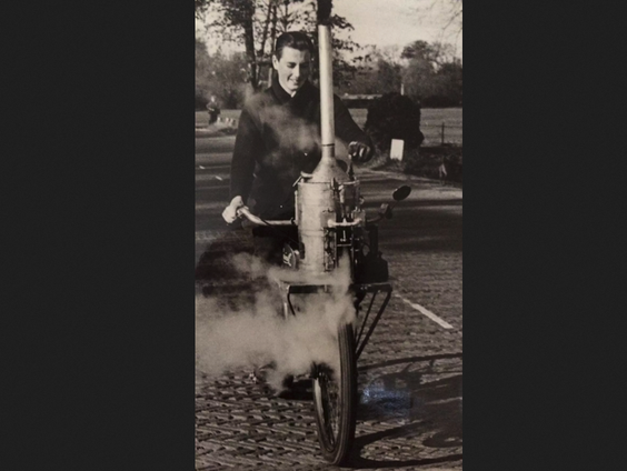 Ingrid Gordijn herbouwd stoomfiets van haar vader en opa