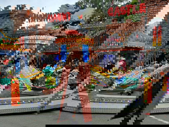 Floor van de Loo op de Tilburgse Kermis