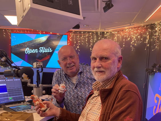 Egbert Dikken verzamelt oude kerstversiering!