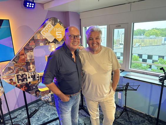 René Froger was Lunch Lekker Zomergast!