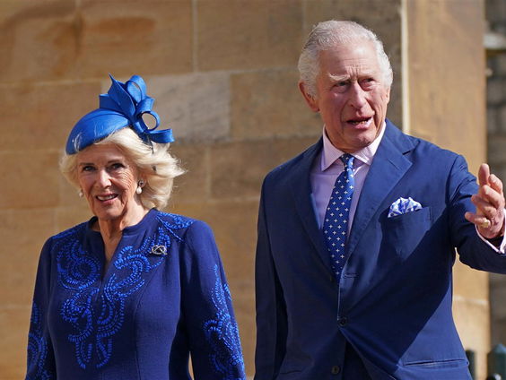 Koning Charles III en koningin-gemalin Camilla gekroond