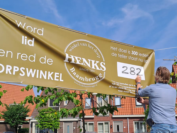 Baambrugge houdt de buurtsuper zelf in leven