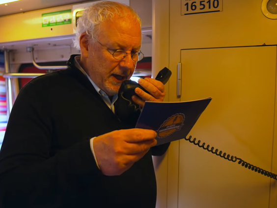 Wordt Raymond Lorié de beste treinomroeper van Nederland?
