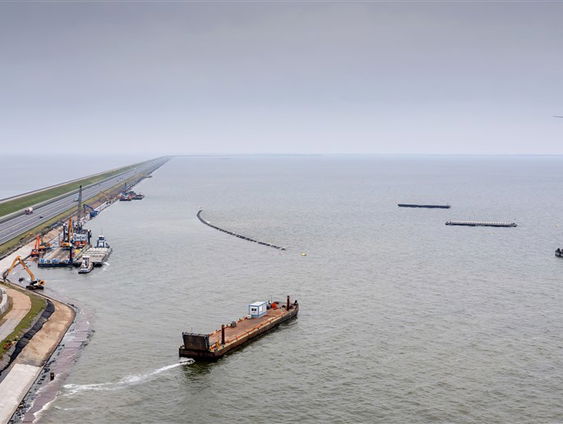 Gaat de Lelylijn via de Afsluitdijk?