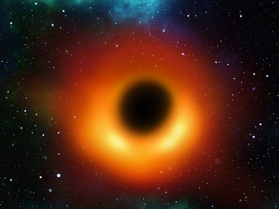 Bang voor het zwarte gat